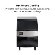 Blizzard Ice Maker Air Cooled 95kg - SN-210P