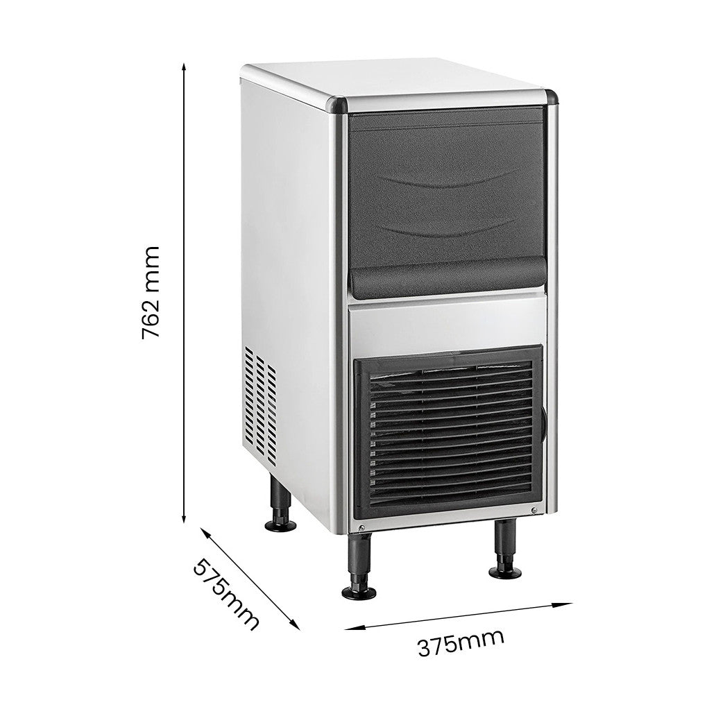 Blizzard Blizzard Underbench Bullet Ice Maker 25kg - SN-25C