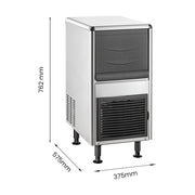 Blizzard Blizzard Underbench Bullet Ice Maker 25kg - SN-25C
