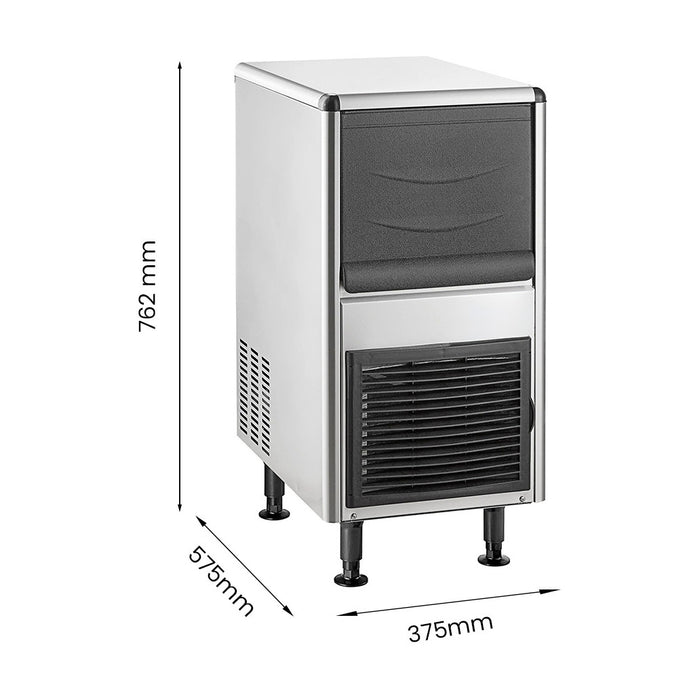 Blizzard Blizzard Underbench Bullet Ice Maker 25kg - SN-25C