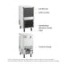 Blizzard Blizzard Underbench Bullet Ice Maker 25kg - SN-25C