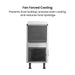 Blizzard Blizzard Underbench Bullet Ice Maker 25kg - SN-25C