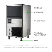 Blizzard Ice Maker 31kg - SN-31A