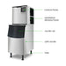 Blizzard Professional Air-Cooled Ice Maker 225kg - SN-500P
