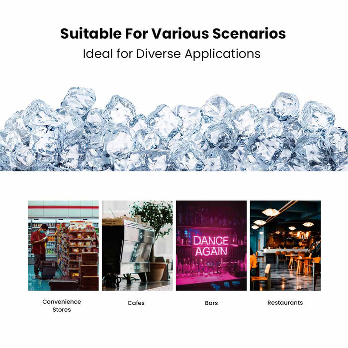 Blizzard Professional Air-Cooled Ice Maker 225kg - SN-500P