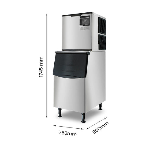 Blizzard Professional Air-Cooled Ice Maker 310kg - SN-700P