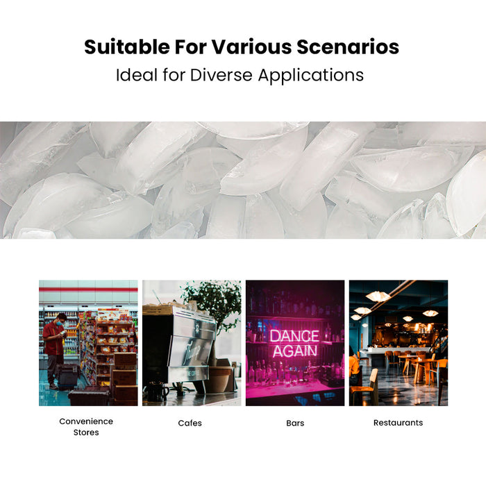 Blizzard Professional Ice Maker 80kg - SN-80C