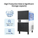 Blizzard Under Bench Ice Maker Air Cooled 36kg - SN-80P