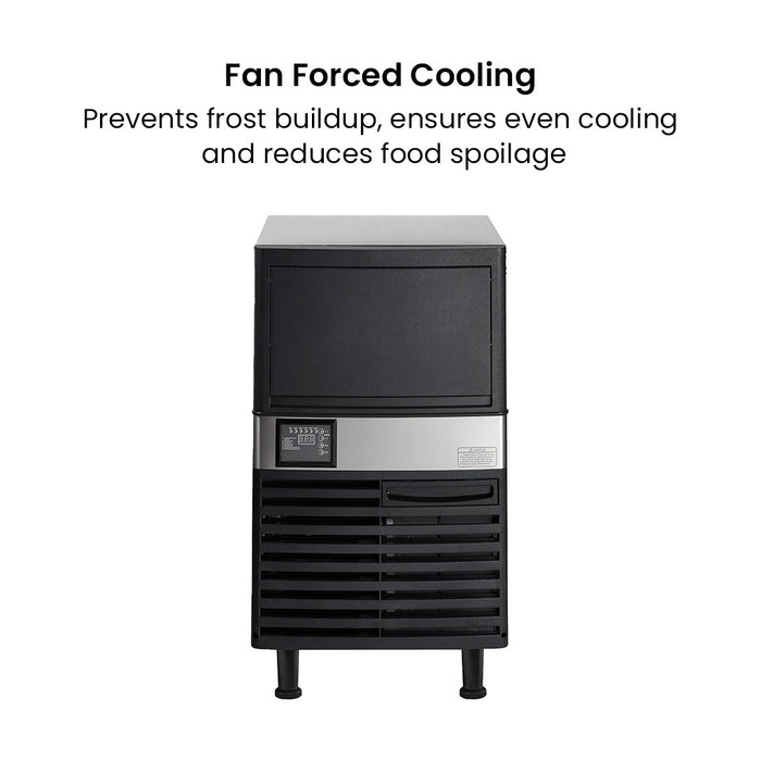 Blizzard Under Bench Ice Maker Air Cooled 36kg - SN-80P