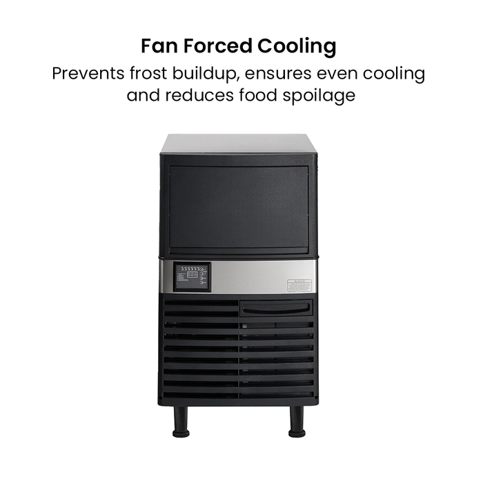 Blizzard Under Bench Ice Maker Air Cooled 36kg - SN-80P