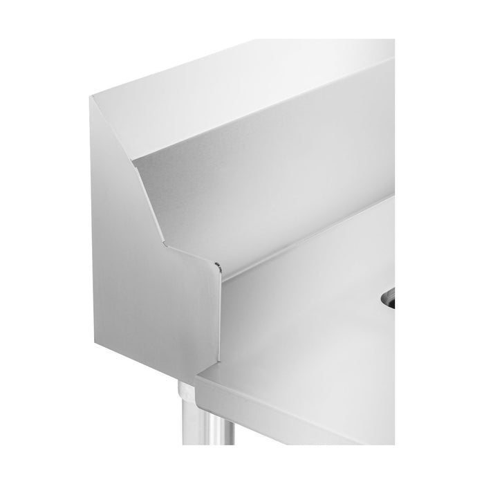 Modular Systems Stainless Steel Left Inlet Single Sink Dishwasher Bench 1200mm - SSBD7-1200L/A