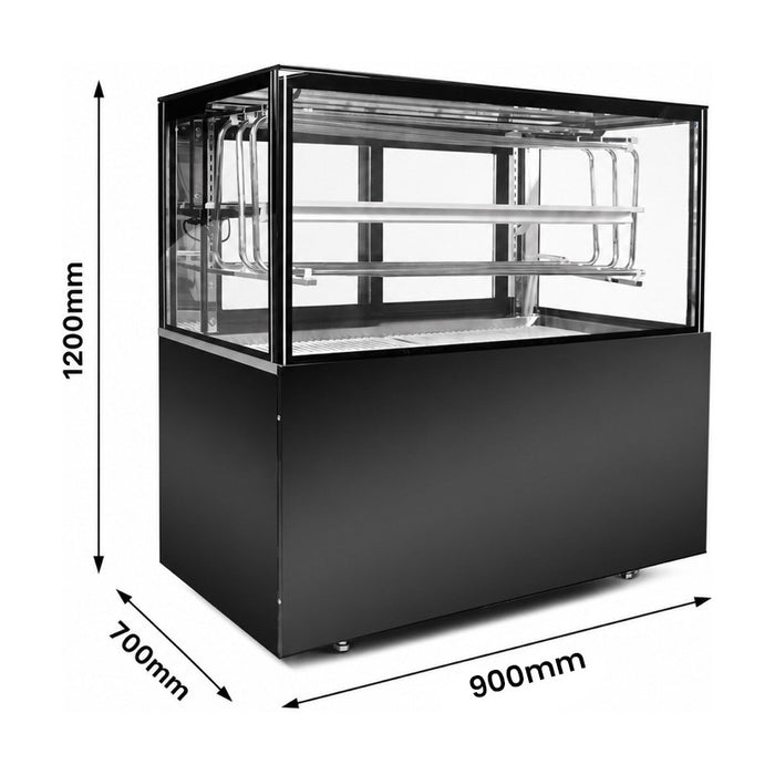 Bonvue premium Static Cooling Sushi Display Cabinet - SSD090-2XB