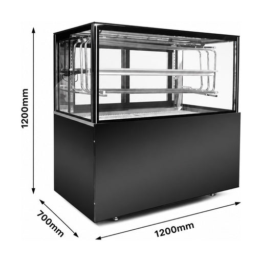 Bonvue premium Static Cooling Sushi Display Cabinet - SSD120-2XB