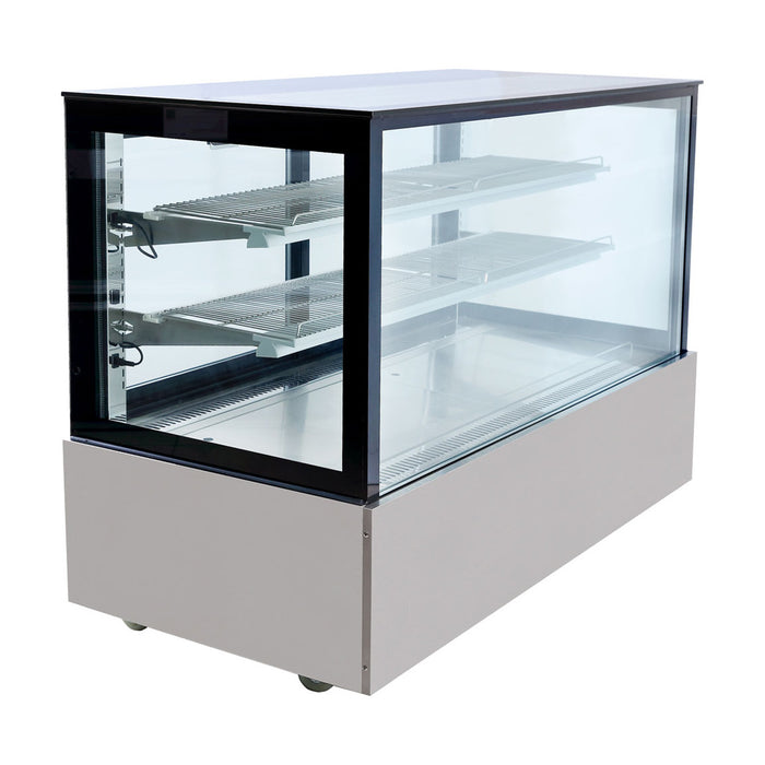 Bonvue Black Trim Square Glass Cake Display 3 Tier 1500mm- SSU150-2XB