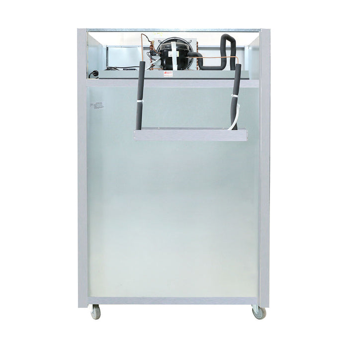 Thermaster Tropical 4 x Half Door SS Fridge - SUC1000