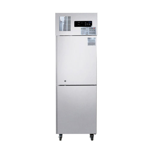 Thermaster Tropical 2 x Half Door SS Fridge - SUC500