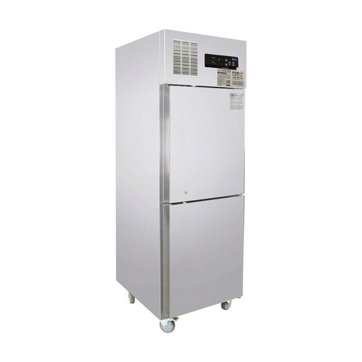 Thermaster Tropical 2 x Half Door SS Fridge - SUC500