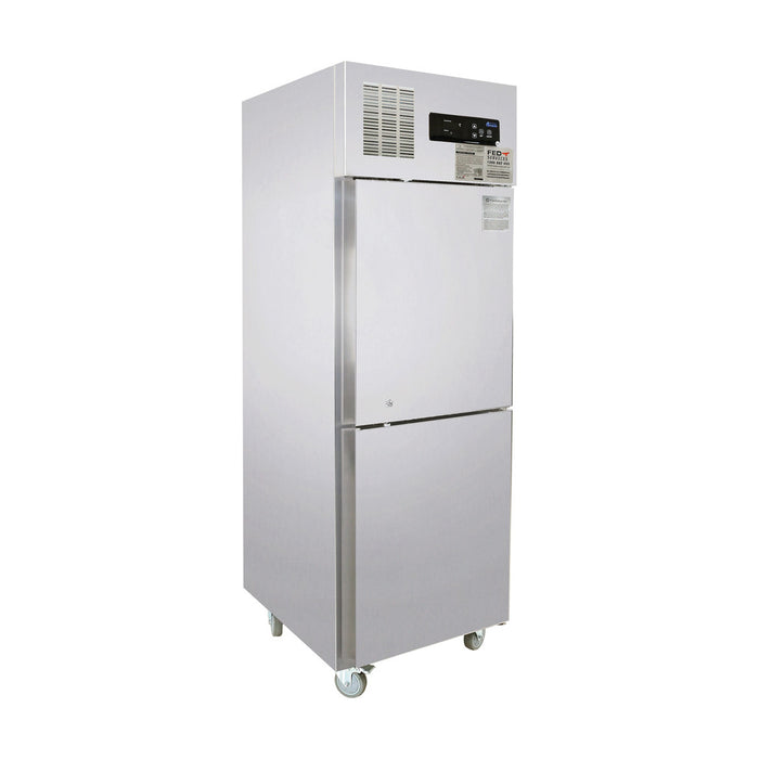 Thermaster Tropical 2 x Half Door SS Fridge - SUC500