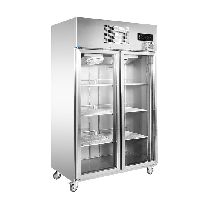 Thermaster Double Door Upright Display Fridge 1000L - SUCG1000