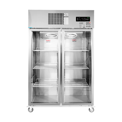 Thermaster Double Door Upright Display Fridge 1000L - SUCG1000
