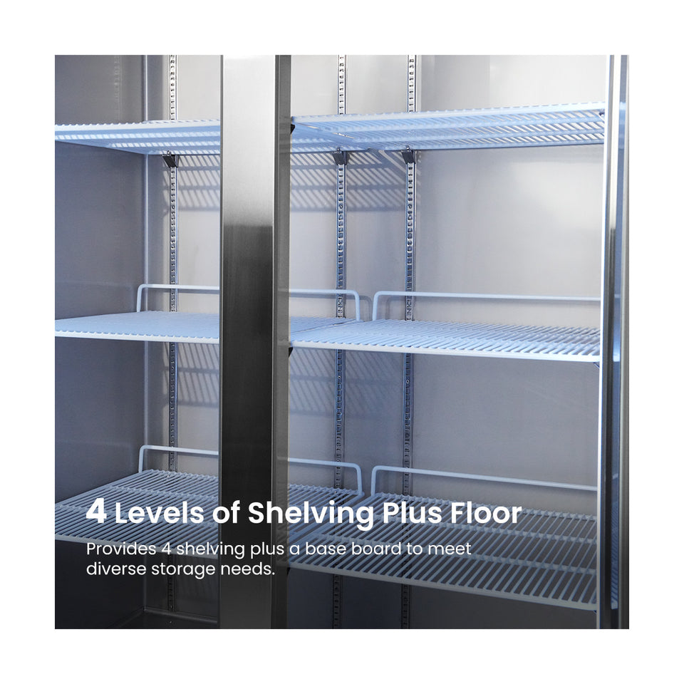 Thermaster Double Door Upright Display Fridge 1000L - SUCG1000