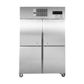 Thermaster Tropical 4 x Half Door SS Freezer - SUF1000