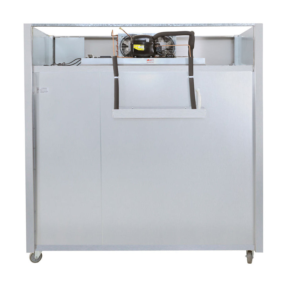 Thermaster Three Door SS Upright Storage Freezer - SUF1500