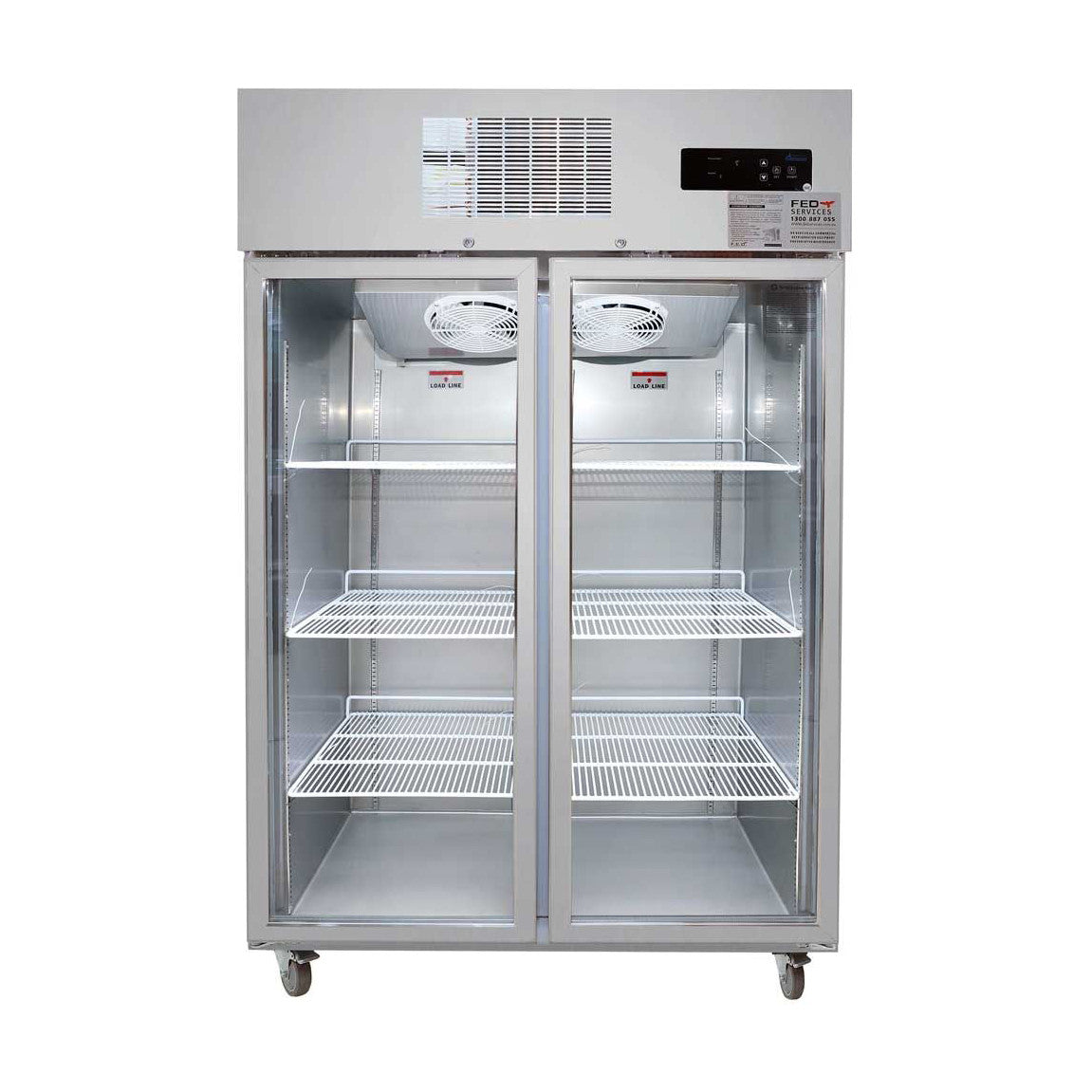 Thermaster Double Door Display Freezer 1000L - SUFG1000