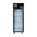 Thermaster Single Glass Door Upright Freezer Black Stainless Steel 500L - SUFG500B