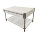 Modular Systems Stainless Steel Workbench with 4 Drawer Each Side 1800mm - SWBD10-1800