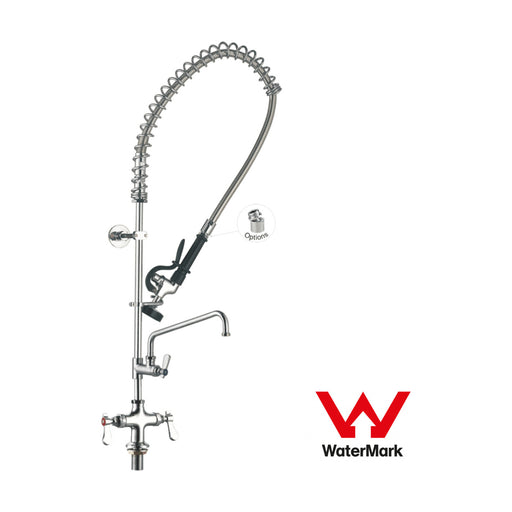 Sunmixer Pre Rinse Unit with Add-On Faucet & 305mm Swing Nozzle - T98001-2