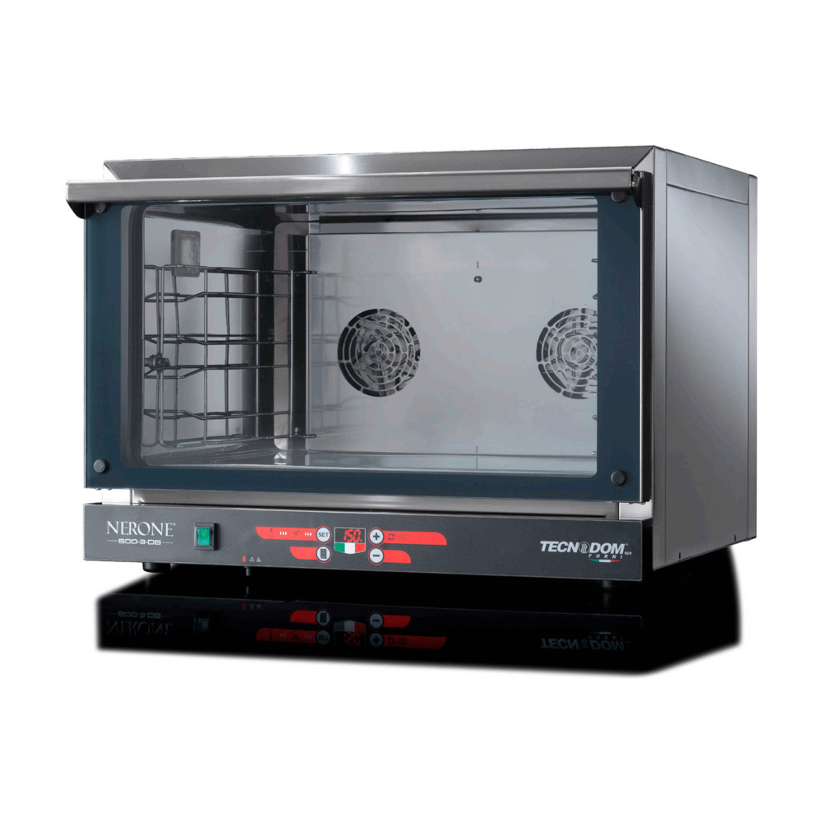 Tecnodom Nerone EKO Digital 3x 600x400 Tray Convection Oven - TDE-3BD