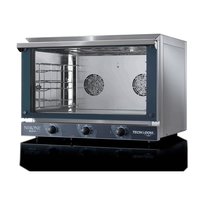 Tecnodom Nerone EKO 3x 600x400 Tray Convection Oven with Grill - TDE-3BG