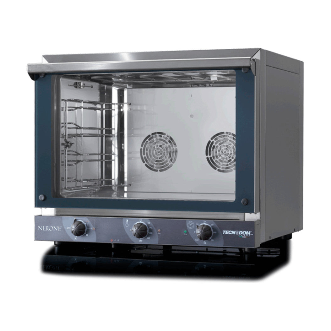 Tecnodom Nerone EKO 4x GN 1/1 Tray Convection Oven with Grill - TDE-4CGNG