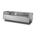 Tecnodom Series MR80 Black 1520mm Self-Serving Deli Display with Storage & Castors - TDMR-0815SELF