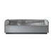 Tecnodom Series MR80 Black 1520mm Self-Serving Deli Display with Storage & Castors - TDMR-0815SELF