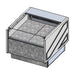 Tecnodom Square Deli, Poultry & Meat Display Add On Units 900mm Depth Storage Surface - TDMR-0910SELF