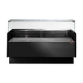 Tecnodom 1520mm Wide Neutral Display with Storage & Castors - TDMR-0915N