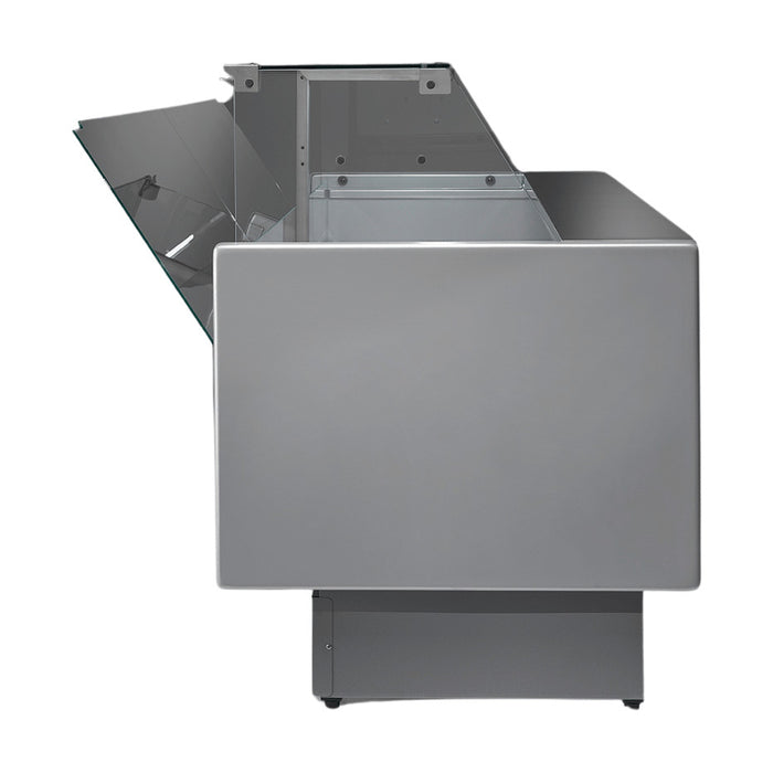 Tecnodom Series MR9.5 2000mm Wide Deli Display with Storage & Castors - TDMR-0920