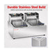 Benchstar Double Tank Electric Fryer - TEF-82KW
