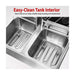 Benchstar Double Tank Electric Fryer - TEF-82KW