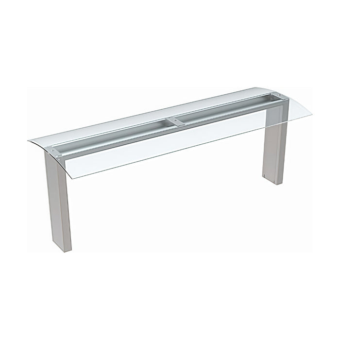 Thermaster Top Glass Sneeze Guard With LED Lighting - TGL-4G