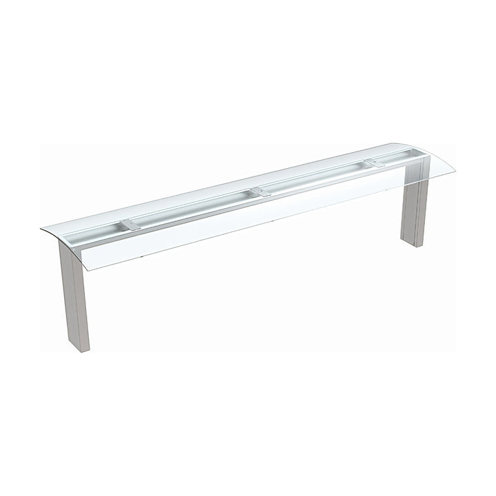Thermaster Top Glass Sneeze Guard With LED Lighting - TGL-6G