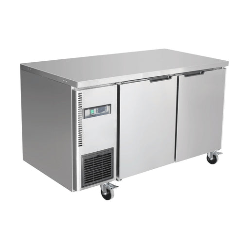 Thermaster Stainless Steel Double Door Workbench Fridge - TL1200TN