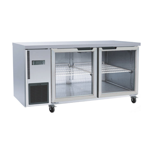Thermaster 2 Glass Door Workbench Fridge 360L - TL1500TNG