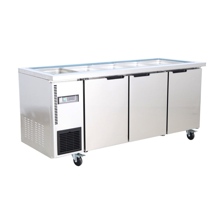 Thermaster 15 x 1/3 GN pan Ventilated Refrigerated Saladette - TL1800TN-15P
