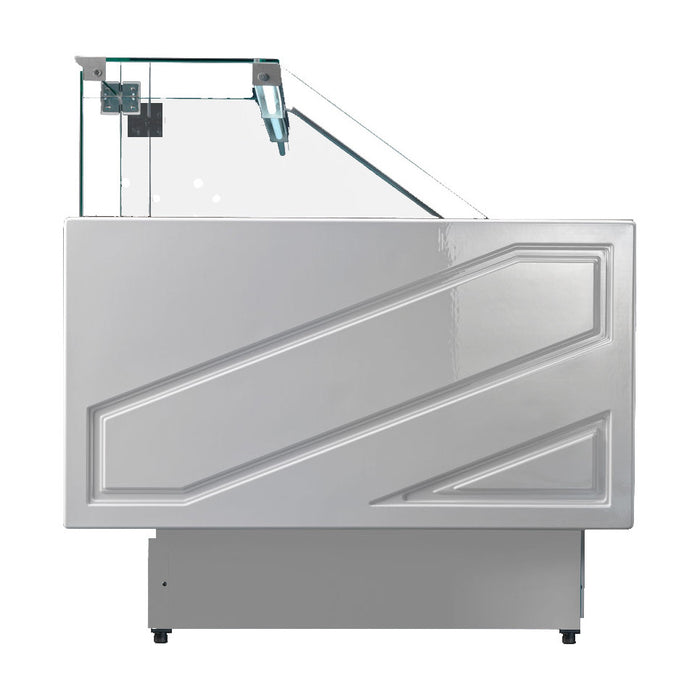 Tecnodom Series MR 2000mm Wide Deli Display with Storage and Castors