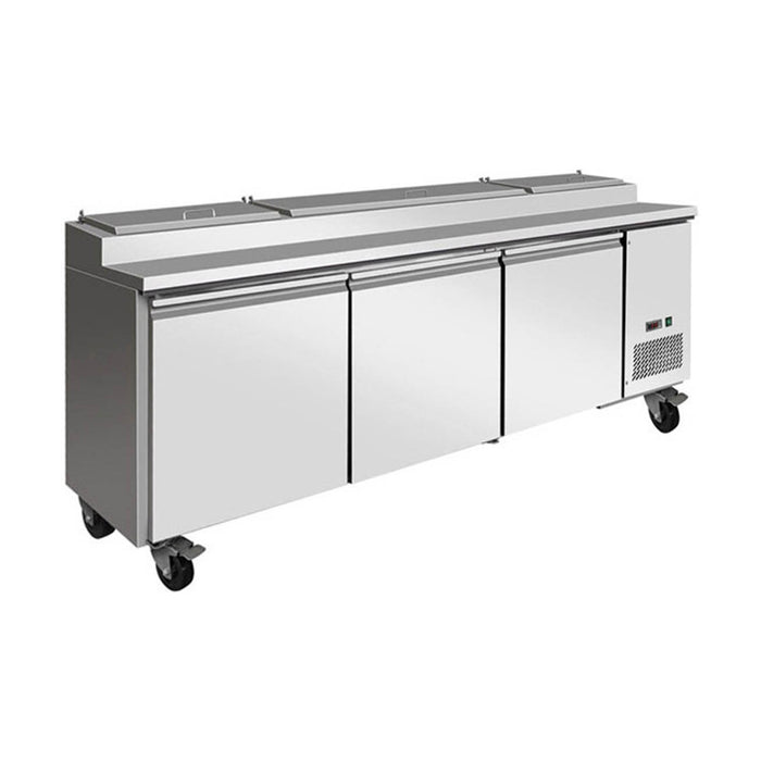 Thermaster Pizza Prep Bench 3 Door - TPB2400