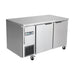 Thermaster Stainless Steel Double Door Workbench Fridge - TS1200TN