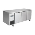 Thermaster Stainless Steel Triple Door Workbench Fridge - TS1800TN-3D